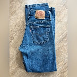 Vintage Levi Student 501s